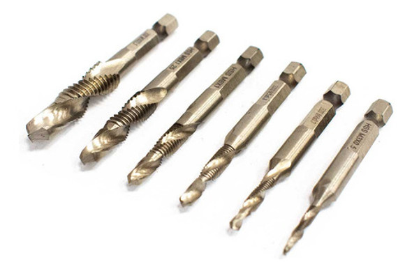 Mechas Y Machos 6pz Metricos P/atorillador Lh-3004 0