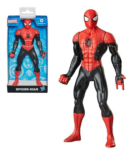 Muñeco Juguete Hasbro Hombre Araña Marvel Negro Con Rojo 0
