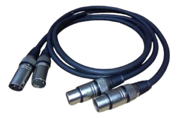 Par De Cables Balanceados Furukawa, 90cm. Con Garantia Wp. 0