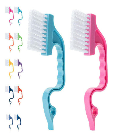 Cepillo Para Ranuras De Ventana, 2 Unidades, Azul Marino/nar 0