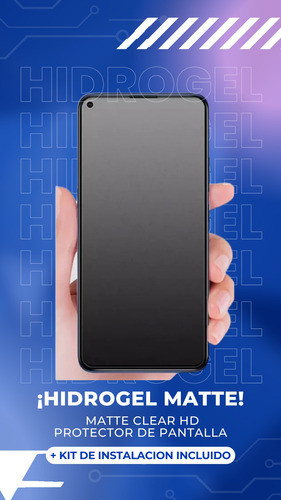Hidrogel Tono Mate + Kit De Instalación Para Samsung M23 1