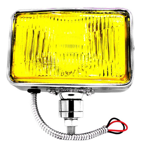 Faro Rectangular Ambar Metal 174x100 C/u 0