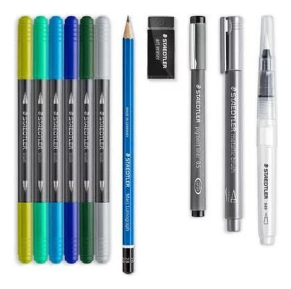 Marcadores Staedtler Lettering Acuarela X11 Serviciopapelero 1