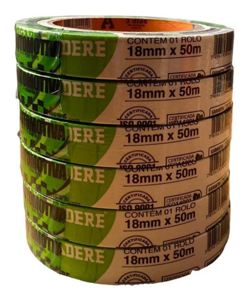 Cinta Enmascarar Papel Pintor 18mm X 50mts X2 0