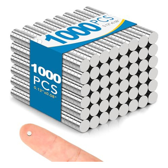 Imanes De Neodimio 3x2mm  Pack X1000un. 0