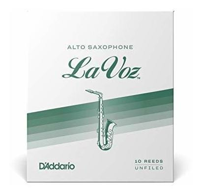 Draddario Woodwinds La Voz Alto Sax Cañas, Resistencia Medi 1