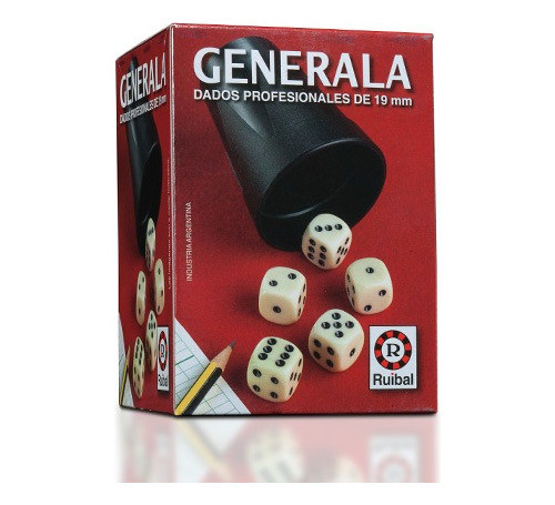 Generala Tradicional Dados Profesional Ruibal Sharif Express 0