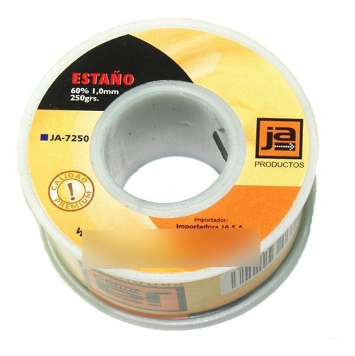 Rollo De Estaño 1 Mm 60/40 250g Electronica Bobina Premium 0