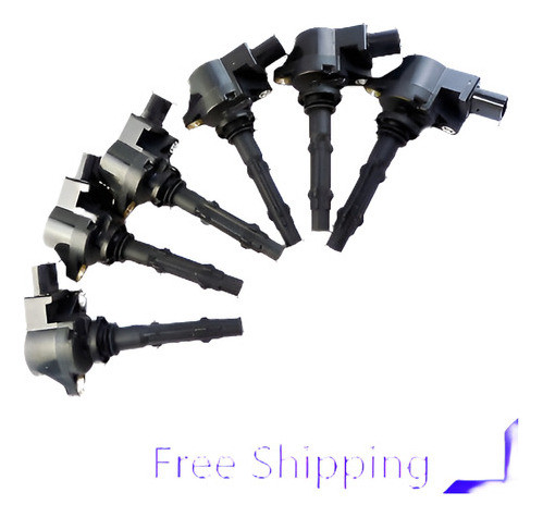 6pcs Por 10 2005 Mercedes-benz C300 Sl550 Ml350 Motor Bobina 1
