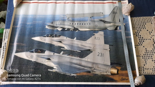 Foto Original Aviones. Lámina Grande.poster P Cuadro. Única! 1