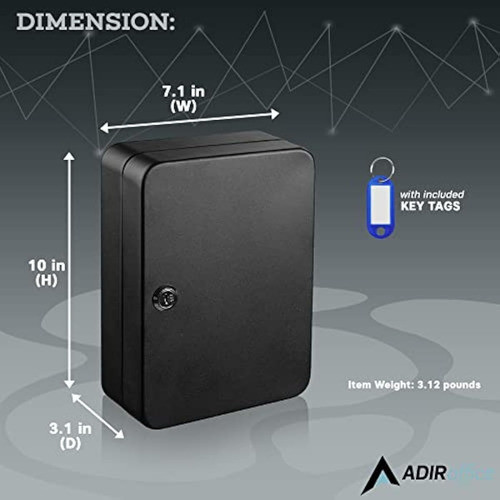 Adiroffice Caja De Cerradura De Llave Para Armario 1