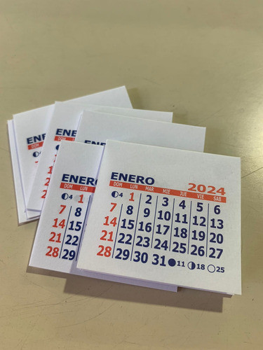 Almanaques Con Iman Y Mignon - Personalizados X 25 1