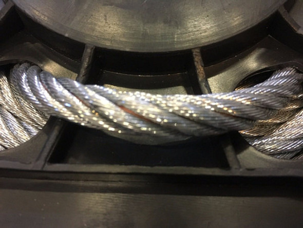 Rollo X 50mts Cable De Acero Galv. 8mm 6x19+1 P/salvacaidas 1