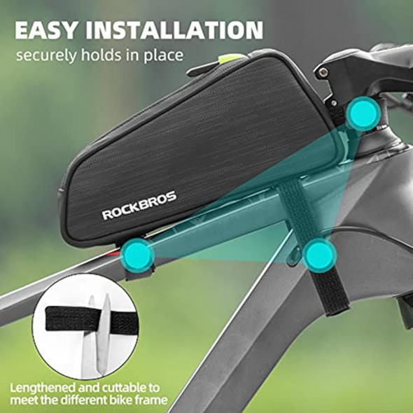Rockbros Bolsa De Bicicleta De Tubo Superior Para 1