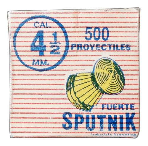 Balines Fuerte Sputnik Calibre 4,5 Mm. X 500 Unidades 0