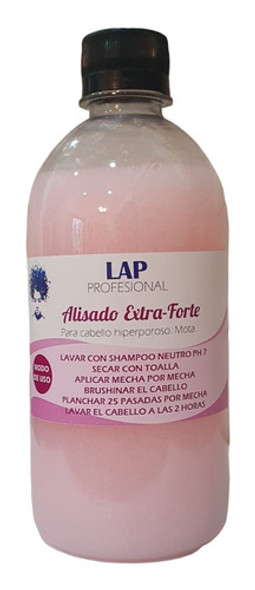 Alisado Extra Forte Linea Lap Profesional 500ml 0