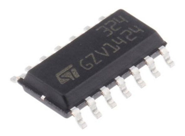 Kit X50 Lm324d Smd Cuadruple Amplificador Operacional Lm324 1