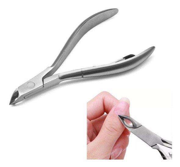 Alicate Corta Cuticulas Manicuría Profesional Uñas Tips 0