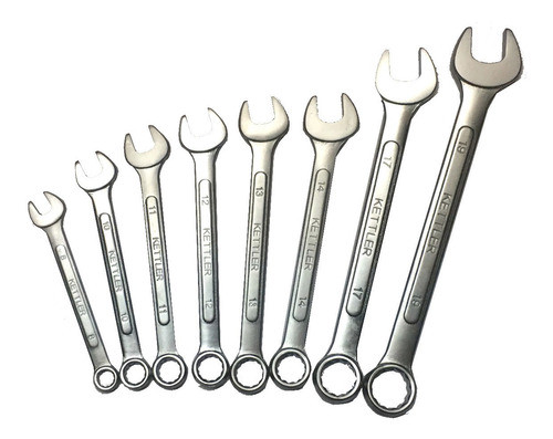 Set Juego Llave Combinadas Fija Estriada 0