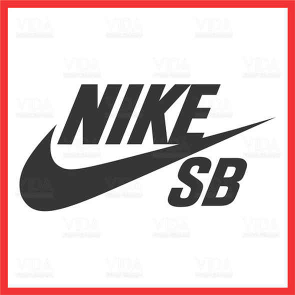 Calco Stickers Nike Sb Vinilo Auto Parabrisas Termo Jeep 0