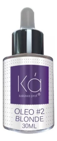 Óleo Kakawa Blonde N°2 De 30ml 0