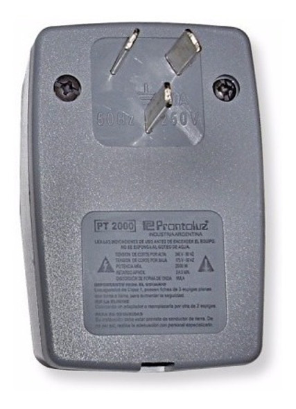 Protector Tension Enchufable 2500w 10a - Prontoluz 1