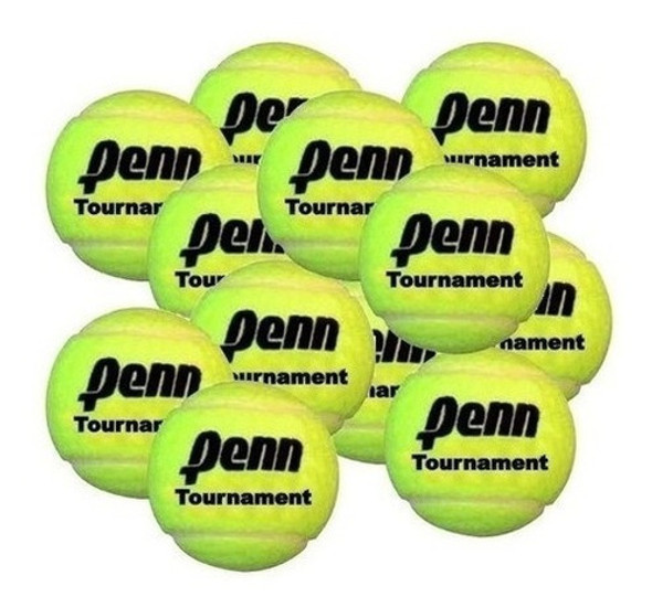 Pelotas Tenis Penn Tournament Sello Negro Bolsa X30 Unidades 0