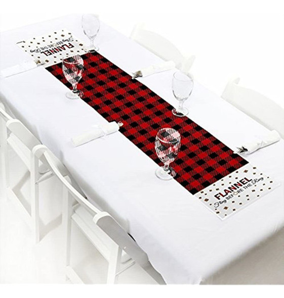 Big Dot Of Happiness Flannel Fling Before The Ring - Camino 0