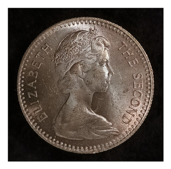 Rhodesia 2 Shilling 1964 Sin Circular Km 3 Elizabeth Ii 1