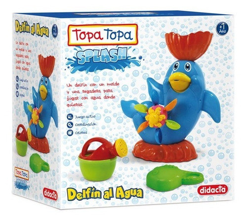 Juego Delfín Al Agua Topa Topa Splash - Vamos A Jugar 0
