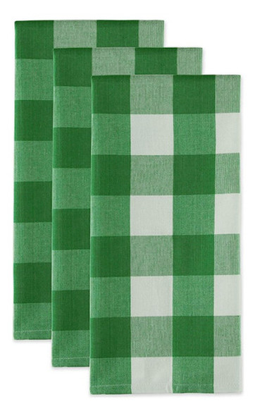 Dii Buffalo Check Kitchen Collection, Juego Clásico De Toall 1