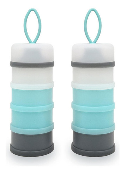 Ladiso Dispensador De Fórmula Para Bebés, Contenedor De De 4 0