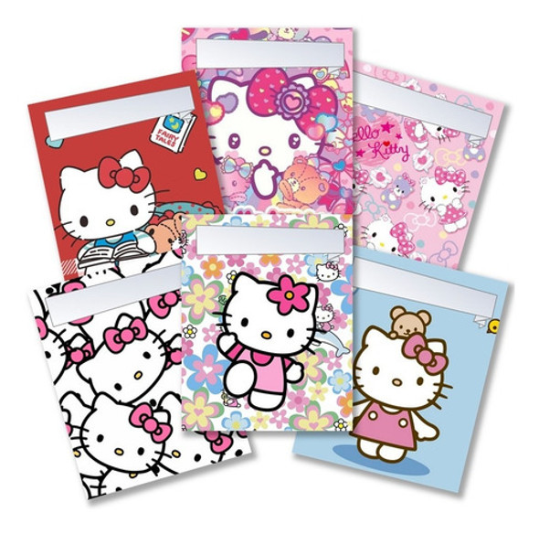 Separadores Asignaturas Hello Kitty Carpeta N3 X6 0