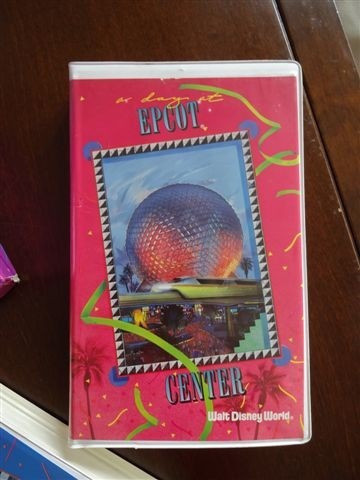 Vhs Videos De Disney: Magic Kingdom Y Epcot Center Original 1