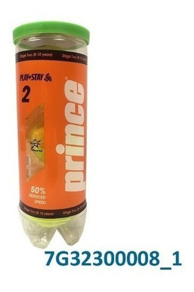 Tubo De Pelotas Prince Mini Tenis Stage 2 Flex 0
