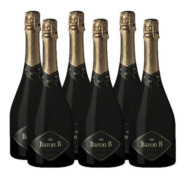 Champagne Baron B Extra Brut 750ml  Caja X 6 Unidades 0
