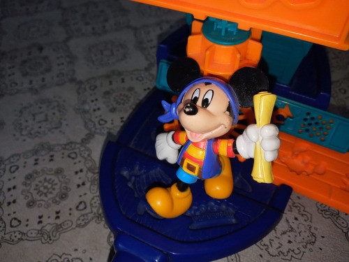 Play Doh - Hasbro - Barco Pirata De Mickey Mouse - Año 1996 1