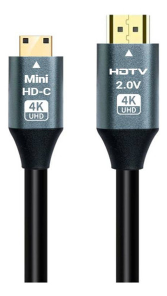 Cable Hdtv A Mini Hdtv 1.5 Mts 2.0v 4k Uhd Alta Velocidad 0