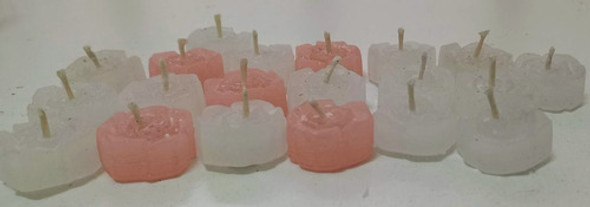 Velas Mini De Noche Forma De Flor Aromáticas X 10 Unidad 1