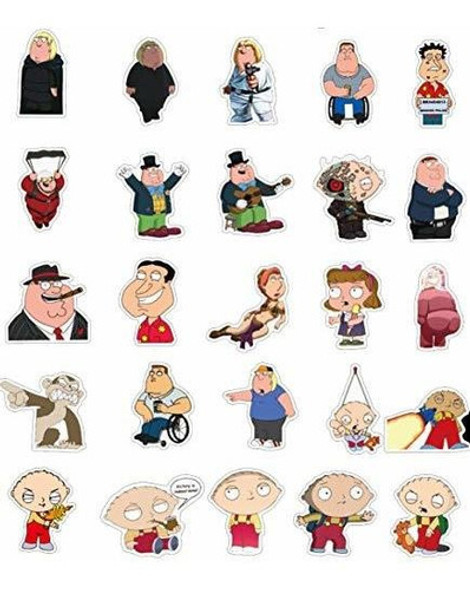 100 Piezas Paquete Family Guy Laptop Pegatinas, Botella De A 1