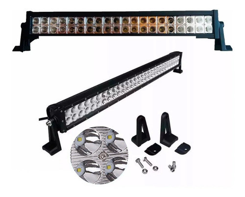 Faro Barra 40 Led 55cm 120w Auto Camioneta 4x4 C/soporte 0
