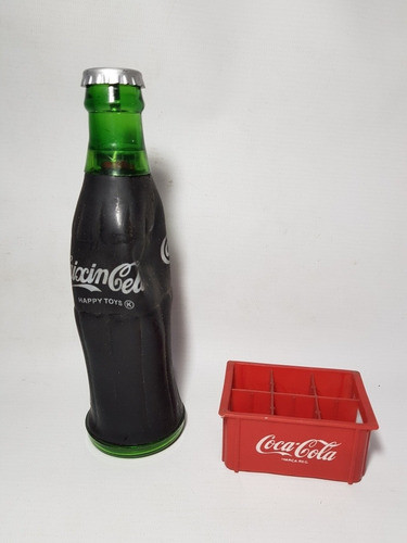 Coca Cola Antiguo Cajoncito + Botella Bailarina Mag 57993 0