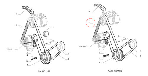 Correa De Alternador 5pk1175 Fiat Uno Attractive 2014 2021 1