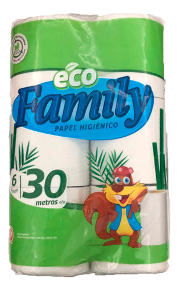 Papel Higiénico Ecológico Family 30mts X 72 Rollos 0