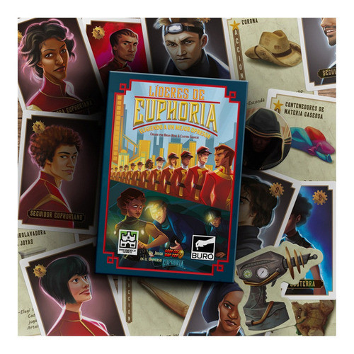 Lideres De Euphoria Juego De Mesa Original Bureau De Juegos 1