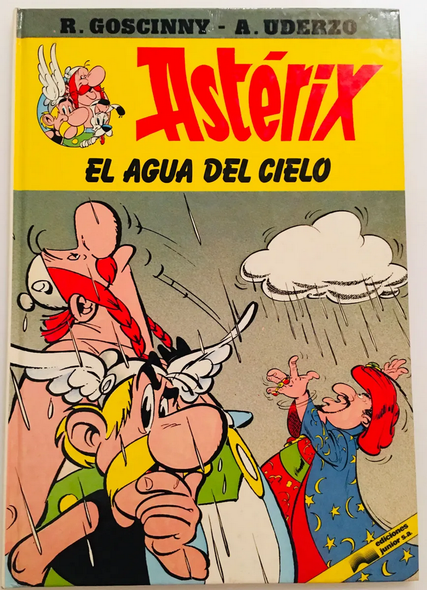 Asterix: Sky Water – Junior Series 1985 – First Spanish Edition – Hardcover (Used, Like New)