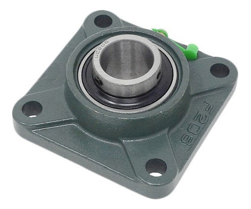 Soporte Cuadrado Con Ruleman Rodamiento Ucf 210 Eje 50mm 0