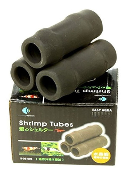 Ceramica Bamboo Shelter S Aquarium Red Cherry Bee Camaron 0