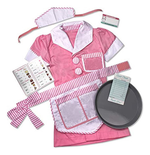 Melissa - Doug Waitress Juego De Roles, 3-6 Años 0