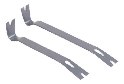 2pc Cuervo Bar Acero Clavo Tirador Pintura Tapa Elevador Tri 0